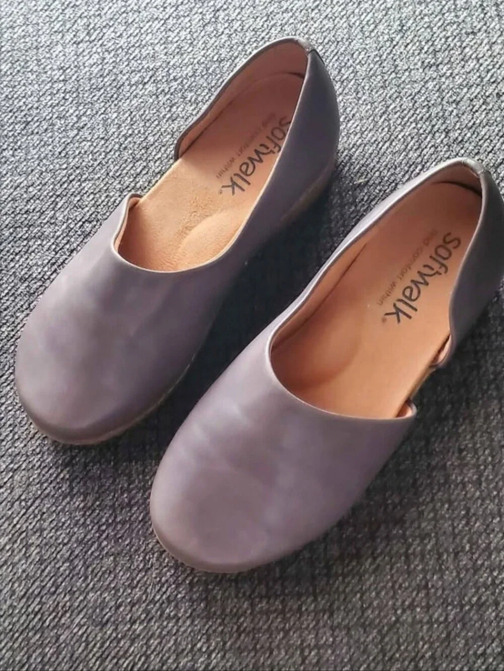 SoftWalk Women's  Slip-On Wedge clog Shoes
